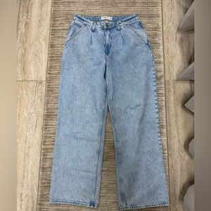 Abercrombie & Fitch Curve Love The Loose High Rise Jeans